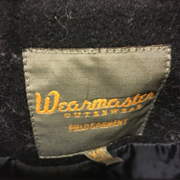 Plaid toggle Madewell coat with hood - Picture 4 of 4